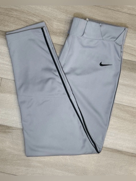 Nike Other - Nike Mens Grey Baseball Pants Team Engineered Piping Size Large